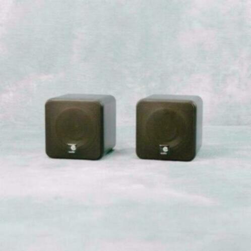 Mini Speakers 2 x 45 Watt Rms Zwart, Audio, Tv en Foto, Luidsprekerboxen, Nieuw, Front, Rear of Stereo speakers, Minder dan 60 watt