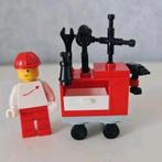 Lego minifiguur met garage gereedschapwagen, Ophalen of Verzenden, Zo goed als nieuw
