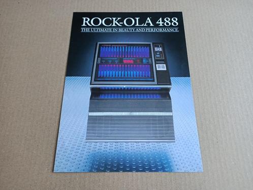 Flyer: Rock-ola 488 (1980) jukebox, Verzamelen, Automaten | Jukeboxen, Ophalen