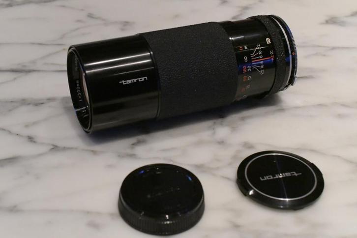 Tamron Adaptall 300mm/ f5.6 voor Olympus OM, Verzamelen, Foto-apparatuur en Filmapparatuur, Lens of Lenzen, 1980 tot heden, Ophalen of Verzenden
