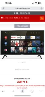 TCL TV 40ES560 101 cm, Audio, Tv en Foto, Televisies, Gebruikt, 50 Hz, 100 cm of meer, Smart TV