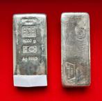 Zilver baar 1kg Tony Goetz/ Interbee, Postzegels en Munten, Ophalen, Zilver