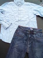 setje 134 jeans en hemd, Kinderen en Baby's, Kinderkleding | Maat 134, Jongen, Okaïdi, Gebruikt, Ophalen of Verzenden
