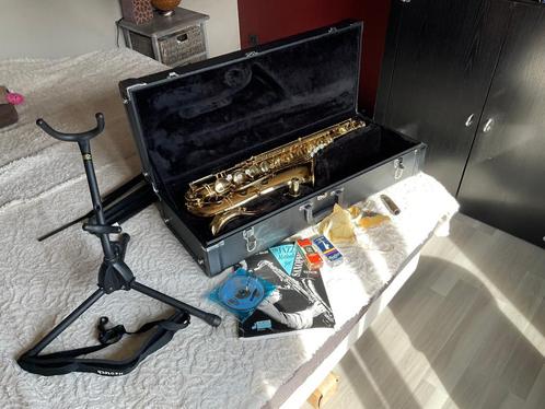 Tenorsaxofoon  Jupiter JTS787, Muziek en Instrumenten, Blaasinstrumenten | Saxofoons, Gebruikt, Tenor, Met koffer, Ophalen
