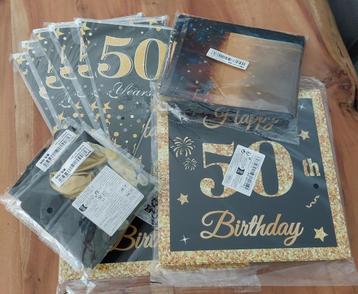 Feestmateriaal 50 jaar versiering beschikbaar voor biedingen