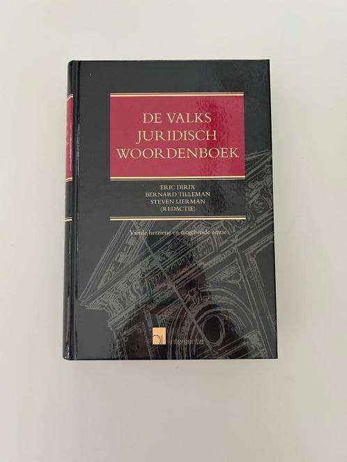 De valks juridisch woordenboek Intersentia (4e editie), Boeken, Studieboeken en Cursussen, Nieuw, Hoger Onderwijs, Ophalen of Verzenden