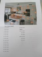 Gevels (deuren) + keukenbladen, Huis en Inrichting, Ophalen, Gebruikt, Beige