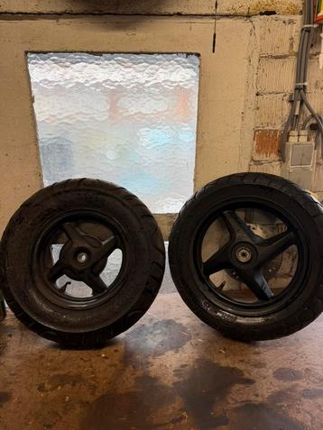 MBK Stunt / Yamaha Slider velgenset origineel 10/12 inch beschikbaar voor biedingen