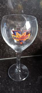 6 nieuwe bierglazen br de Rijcke Malheur Buggenhout, Verzamelen, Biermerken, Ophalen of Verzenden, Zo goed als nieuw