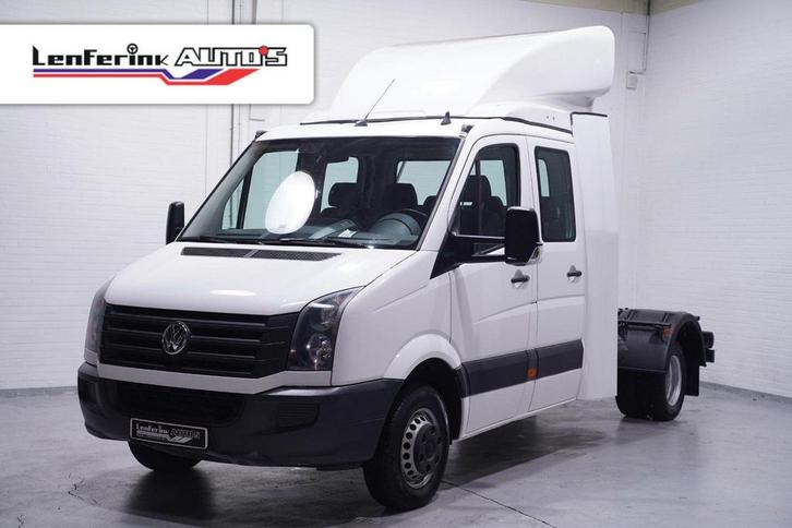 Volkswagen Crafter 2.0 TDI 163 pk BE-Trekker Dubbel Cabine 7, Auto's, Bestelwagens en Lichte vracht, Bedrijf, ABS, Airconditioning