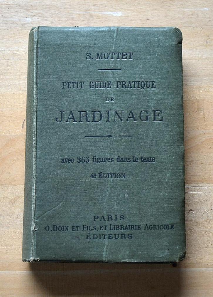 Jardinage - British gifts for Belgian Soldiers 1909, Verzamelen, Militaria | Algemeen, Landmacht, Boek of Tijdschrift, Ophalen of Verzenden