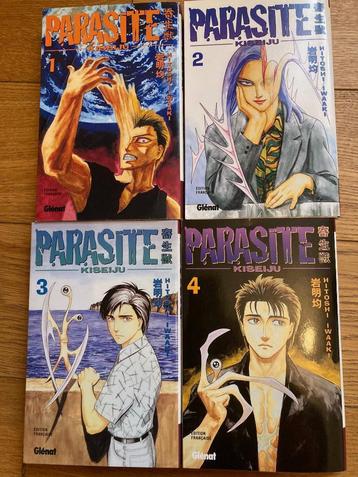 Manga –  Parasite  de Hitoshi Iwaaki Tomes 1 à 4 (ed origina