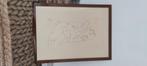 Lithografie G. RUSECKIS 'MATERNITE'  met echtheidscertificaa, Ophalen
