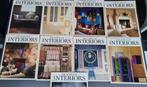Vintage maandblad The world of interiors, 1988, 9 stuks, Boeken, Ophalen of Verzenden, Gelezen, Architectuur algemeen