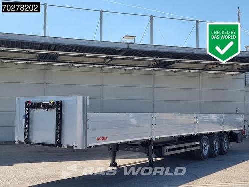 Kögel S24-1 OPEN Liftachse Bordwände, Auto's, Vrachtwagens, Bedrijf, Te koop, Aanhangers en Opleggers, Overige brandstoffen, Zilver of Grijs