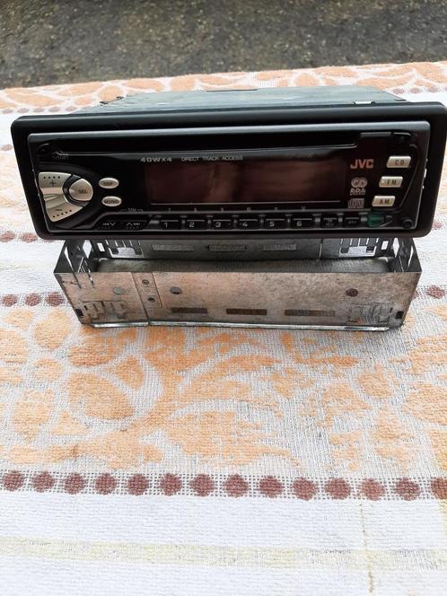 Autoradio JVC met CD-speler, Autos : Divers, Autoradios, Utilisé, Enlèvement ou Envoi