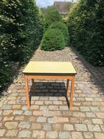 Vintage gele formica keukentafel – jaren 60 stijl, Ophalen, Gebruikt