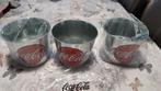 COCA COLA ijsemmer NIEUW metaal elektrisch verzinkt bloempot, Ophalen, Nieuw