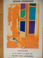 Gérard FROMANGER Expo 76 Galerie Fred Lanzenberg Bruxelles, Ophalen of Verzenden