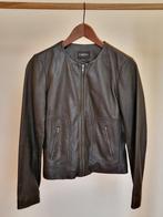 Veste courte en cuir, Kleding | Dames, Jassen | Zomer, Ophalen, Zo goed als nieuw, Maat 38/40 (M), Zwart