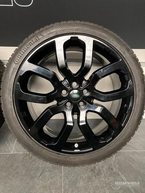 22" originele Range Rover Sport velgen +  winterbanden 5x120, Auto-onderdelen, Banden en Velgen, Banden en Velgen, Winterbanden