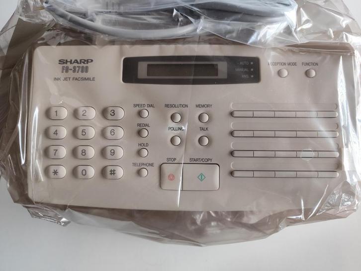Sharp FO-3700 faxapparaat nieuw in doos — vintage 1990, Computers en Software, Printers, Nieuw, Printer, Overige technieken, Faxen