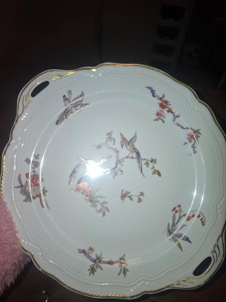 Vintage taartschaal/serveerschaal, Antiek en Kunst, Antiek | Schalen, Ophalen