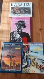 4 BD Francais annees 80 HC STRIP Bilal Claeys Charles, Boeken, Stripverhalen, Gelezen, Ophalen of Verzenden, Meerdere stripboeken