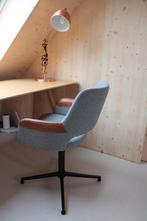 bureaustoel merk Zuiver 'Syl', Ophalen, Gebruikt, Grijs, Bureaustoel