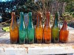 Oude vintage bierflessen brouwerij Aigle Belgica Gent Brugge, Enlèvement ou Envoi
