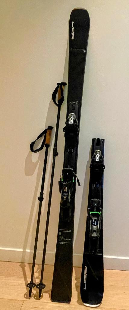 Elan Voyager Vouwbare Ski’s 166 cm – incl. tas & stokken, Sport en Fitness, Skiën en Langlaufen, Gebruikt, Ski's, Ski, Overige merken