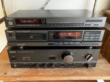 Laagste prijs!!! Vintage Technics stereo + B&W speakers, Enlèvement, Lecteur CD, Composants en vrac