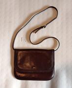 Vintage handtas, Handtassen en Accessoires, Tassen | Damestassen, Ophalen, Zo goed als nieuw, Bruin, Handtas