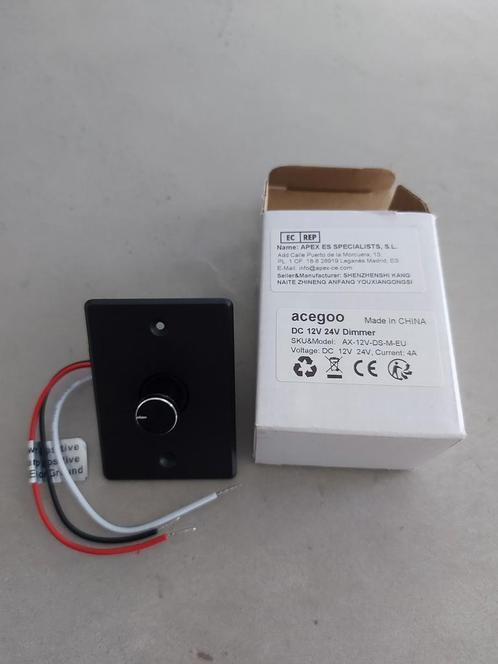 Acegoo DC 12V LED Dimmer, Caravans en Kamperen, Mobilhome-accessoires, Nieuw, Ophalen of Verzenden