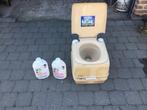 Porta potti 145 draagbaar chemisch toilet, Caravans en Kamperen, Ophalen, Gebruikt