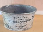 bloempot garden, Enlèvement ou Envoi, Comme neuf, Carré, Métal