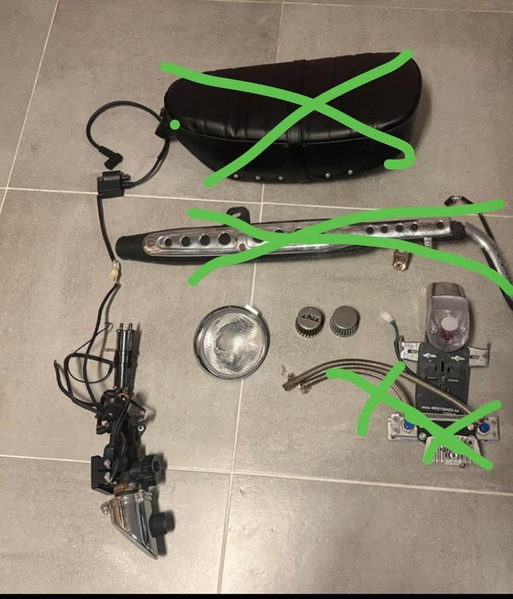 Dax onderdelen, Motoren, Onderdelen | Harley-Davidson, Nieuw, Ophalen