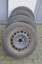 Stalen velgen 16 inch met Goodyear winterbanden, Auto-onderdelen, Banden en Velgen, 205 mm, Velg(en), 16 inch, Gebruikt