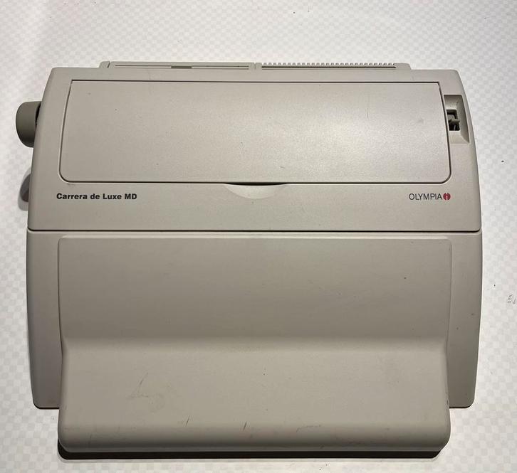 Typemachine - Olympia Carrera de Luxe MD, Diversen, Typemachines, Gebruikt, Ophalen of Verzenden