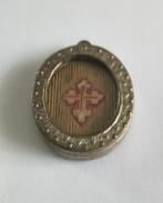 Relikwie van het  kruis - relique -relic from true cross, Antiek en Kunst, Antiek | Religieuze voorwerpen, Ophalen of Verzenden