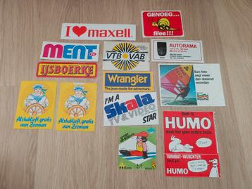Vintage stickers beschikbaar voor biedingen