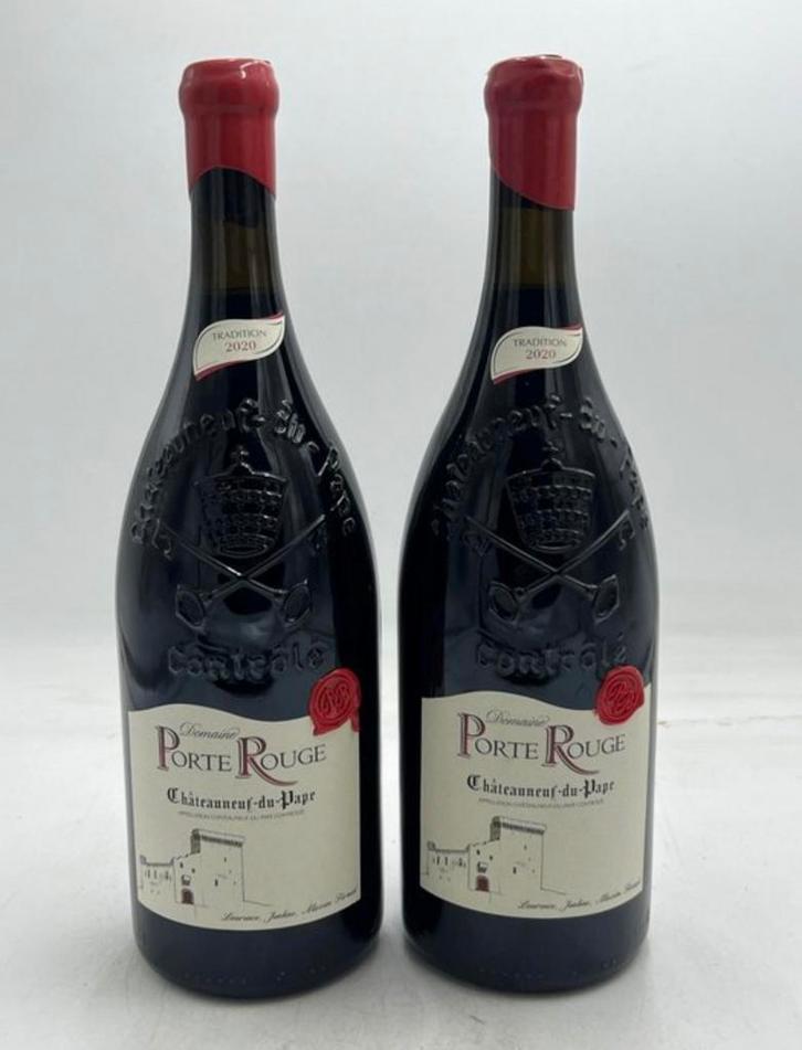 2020 Domaine de Porte Rouge Châteauneuf-du-Pape Tradition, Verzamelen, Wijnen, Nieuw, Rode wijn, Frankrijk, Ophalen