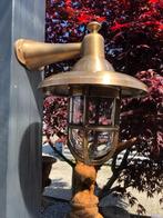 Outdoor lamp, scheepslamp, messing-koper. LAATSTE!!, Antiek en Kunst, Curiosa en Brocante, Ophalen of Verzenden