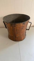 Vintage koperen ketel, Ophalen