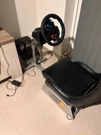 Playseat met logitech G29 amper gebruikt, Consoles de jeu & Jeux vidéo, Consoles de jeu | Sony Consoles | Accessoires, Enlèvement
