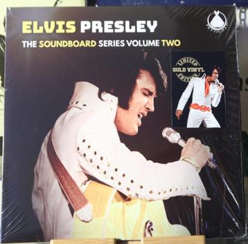 ELVIS PRESLEY - THE SOUNDBOARD SERIES VOL 2 - GOLD VINYL +CD beschikbaar voor biedingen