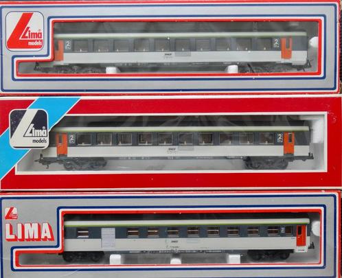 LIMA HO - LOT DE 3 VOITURES SNCF - Classe "CORAIL", Hobby & Loisirs créatifs, Trains miniatures | HO, Neuf, Wagon, Lima, Enlèvement ou Envoi