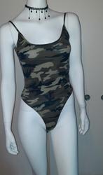 Shein body/bodysuit "S", Kleding | Dames, Ondergoed en Lingerie, Shein, Ophalen of Verzenden, Groen, Overige typen