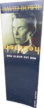 Bowie Heathen display, 55cm x 1,60m, Ophalen of Verzenden, Zo goed als nieuw