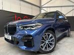 BMW X5/xDrive 45e/M pack/Individual/Pano/Head up/Full option, Auto's, Automaat, USB, Blauw, Leder